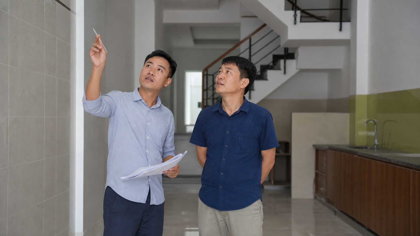 thang máy nhà cải tạo - hình minh họa 2