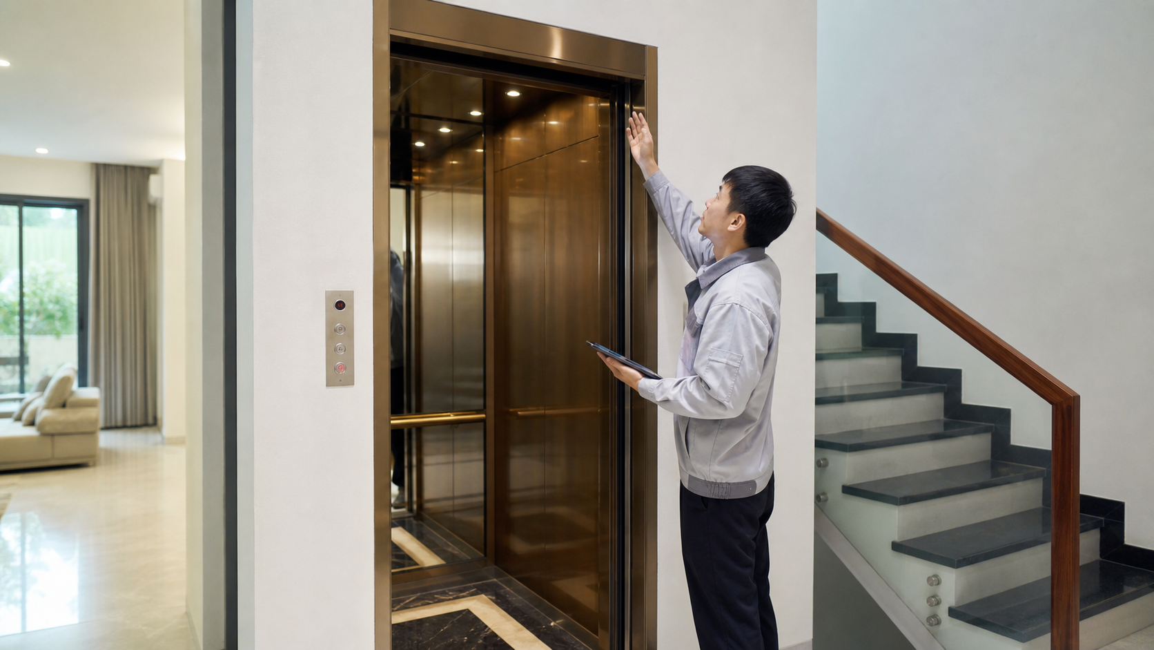 tư vấn thang máy gia đình - hình minh họa 4
