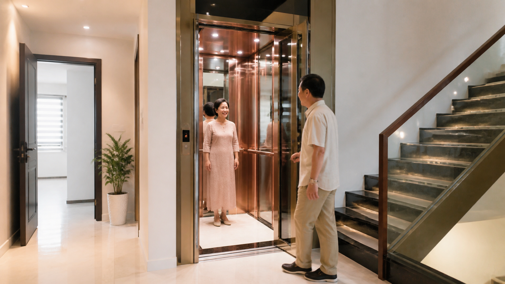 linh kiện thang máy đồng bộ - hình minh họa 5