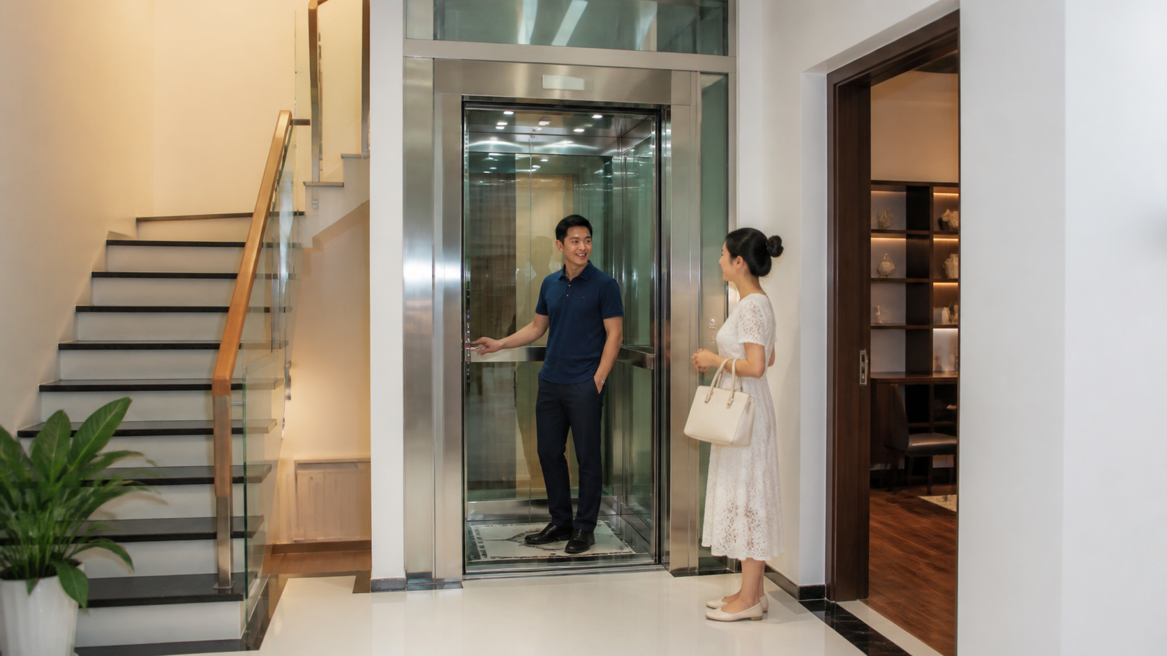 thang máy nhà cải tạo - hình minh họa 5