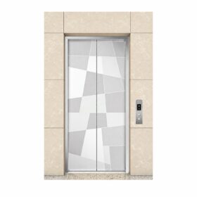 Ketai DN-TM03 - cửa tầng inox hoa văn khắc