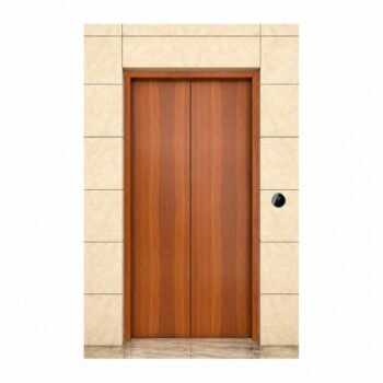Ketai DN-TM05 - cửa tầng inox giả gỗ | Ecolift Solution