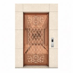 Ketai DN-TM06 - cửa tầng vàng hồng khắc hoa văn