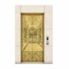Ketai DN-TM11 - cửa tầng titan vàng hoa văn | Ecolift Solution