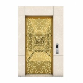 Ketai DN-TM11 - cửa tầng titan vàng hoa văn